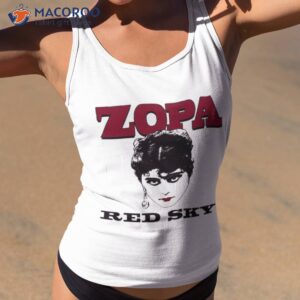 zopa red sky shirt tank top 2