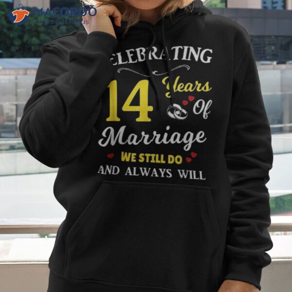 14th Year Wedding Anniversary Shirt