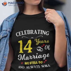 14th Year Wedding Anniversary Shirt