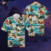 1955 Chevrolet Bel Air “george Jones” Hawaiian Shirt