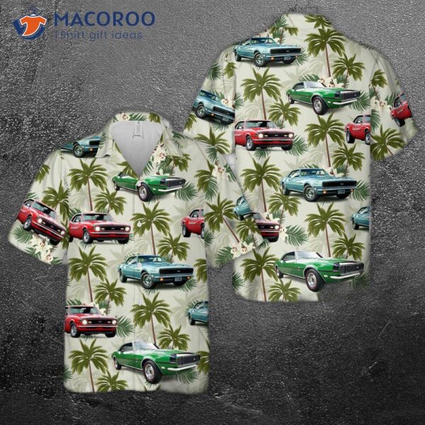 1968 Camaro Ss Hawaiian Shirt