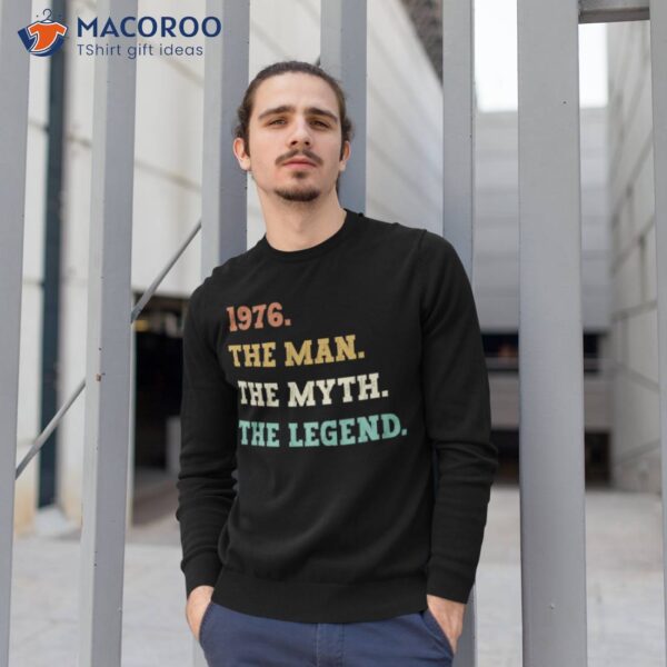 1976 The Man The Myth The Legend T-Shirt