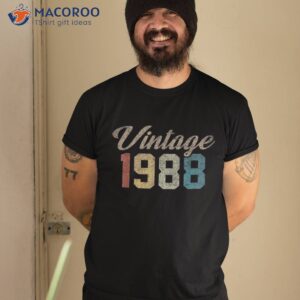 1988 35th Birthday – Happy Vintage Shirt