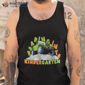 1st day kindergarten tshirt gift boys back to school kids tank top