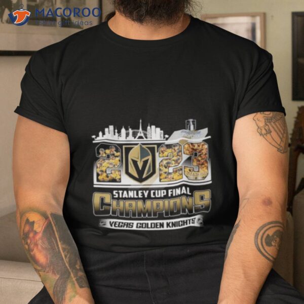 2022 2023 Stanley Cup Final Champions Vegas Golden Knights Shirt