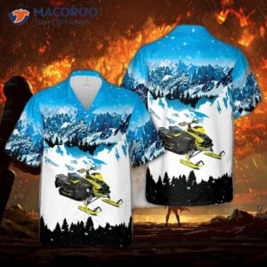 2022 Ski-doo Hawaiian Shirt
