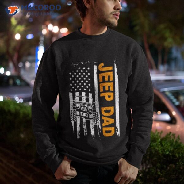 2023 American Flag Jeep Dad Shirt