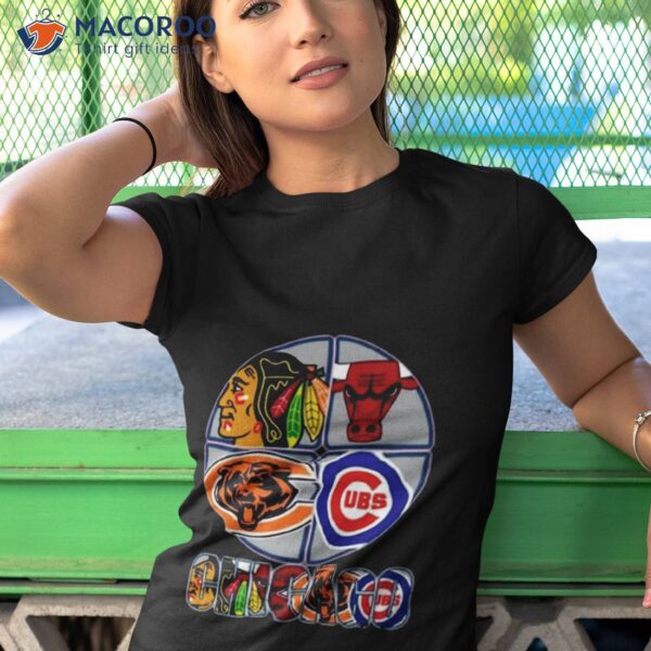 2023 Chicago Team Sport Chicago Bulls Chicago Blackhawks Chicago Bears Chicago Cubs Shirt