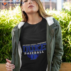 2023 Division I Champions Baseball Duke Blue Devils Baseball Shirt