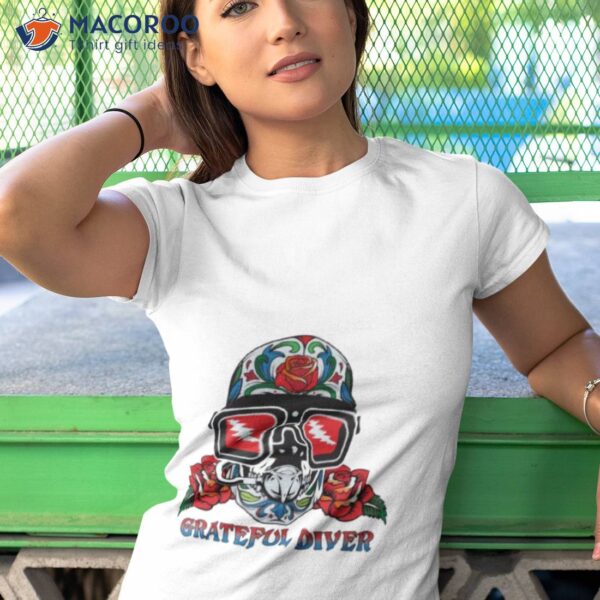 2023 Grateful Diver Sugar Skull Uv Shirt