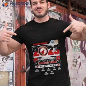 2023 miami heat eastern conference champions shirt tshirt 1