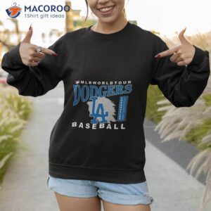 2023 mlb world tour los angeles dodgers baseball logo shirt sweatshirt