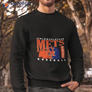 2023 mlb world tour new york mets baseball logo t shirt sweatshirt