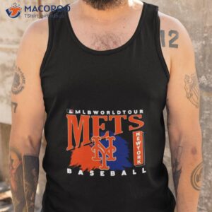 2023 mlb world tour new york mets baseball logo t shirt tank top