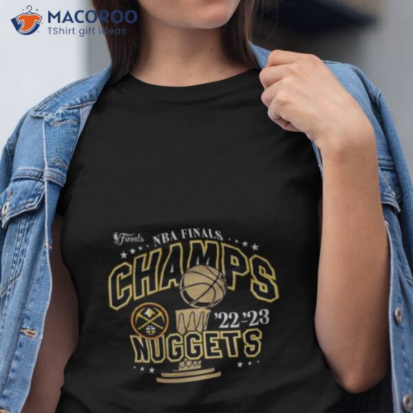 2023 Nba Finals Champions Denver Nuggets Slip Trophy Men’s Shirt