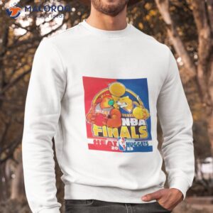 2023 nba finals miami heat vs denver nuggets mascot shirt sweatshirt