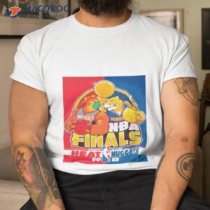 2023 nba finals miami heat vs denver nuggets mascot shirt tshirt