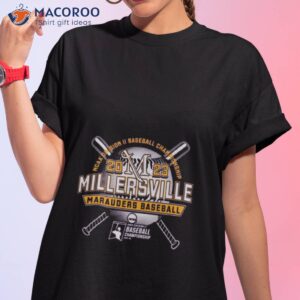 2023 ncaa division ii baseball championship millersville marauders baseball shirt tshirt 1