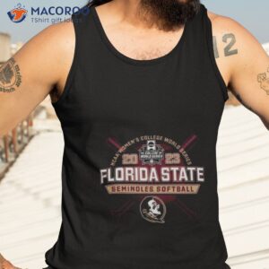 2023 ncaa womens college world series florida state seminoles softball shirt tank top 3