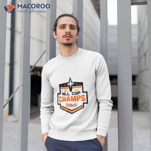 2023 Nll Cup Champs Buffalo Bandits Logo Shirt