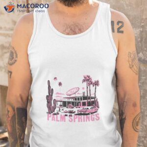 2023 palm springs motel shirt tank top