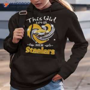 2023 Pittsburgh Steelers This Girl Loves Her Steelers Heart Diamond Shirt