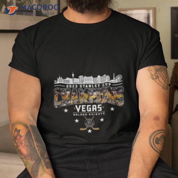 2023 Stanley Cup Champions Vegas Golden Knights Nhl Team Shirt