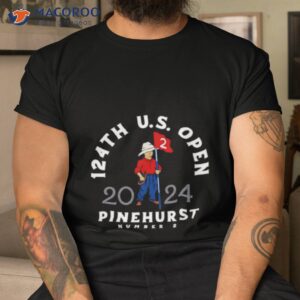 2024 Us Open Black Ahead Putter Boy Pembroke Shirt