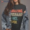 23rd Year Wedding Anniversary Amazing Husband Since 2000 Shirt