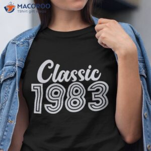 40th birthday classic 1983 car tees 40 years vintage shirt tshirt