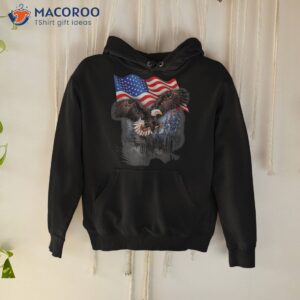 4th of july american flag bald eagle shirt hoodie