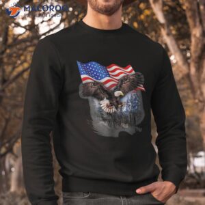 4th of july american flag bald eagle shirt sweatshirt