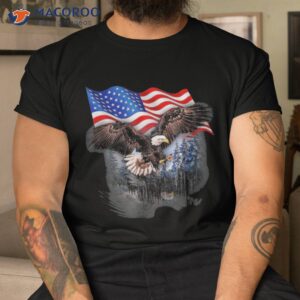 4th of july american flag bald eagle shirt tshirt