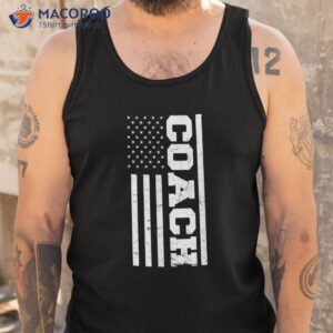 4th of july american flag design coach shirt tank top