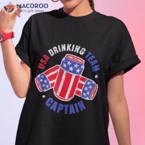 4th of july beer can flag tshirt usa drinking team tees tshirt 1