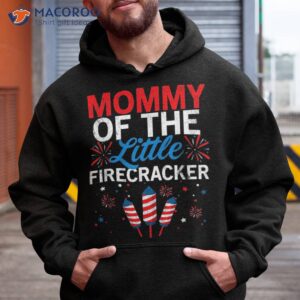 4th of july birthday mom mommy the little firecracker shirt hoodie