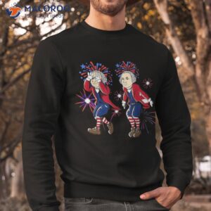 4th of july george washington griddy griddin firework shirt sweatshirt