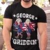 4th Of July George Washington Griddy Griddin Shirt