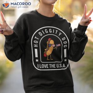 4th of july hot diggity dog usa flag hotdog independence day shirt sweatshirt 2