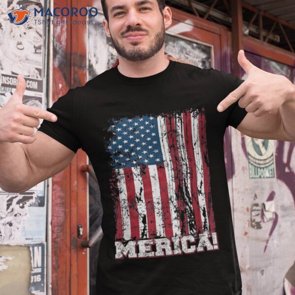 4th Of July Independence Day Us American Flag Patriotic Shirt