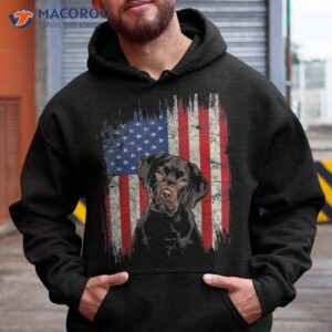 4th of july labrador american flag patriotic chocolate lab shirt hoodie