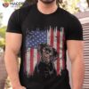 4th Of July Labrador American Flag Patriotic Chocolate Lab Shirt