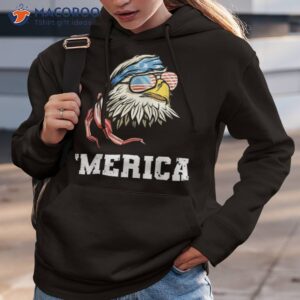 4th of july merica usa flag bald eagle patriotic veteran shirt hoodie 3
