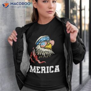 4th Of July Merica Usa Flag Bald Eagle Patriotic Veteran Shirt