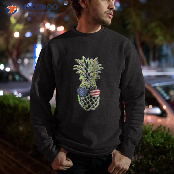 4th Of July Pineapple Shirt Apparel Clothing For