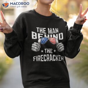 4th of july pregnancy shirt the man behind firecracker sweatshirt 2