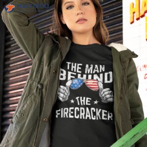 4th Of July Pregnancy Shirt The Man Behind Firecracker