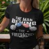 4th Of July Pregnancy Shirt The Man Behind Firecracker