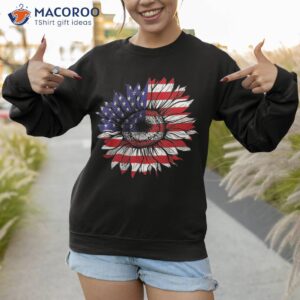 4th of july sunflower shirt flag usa american patriotic sweatshirt