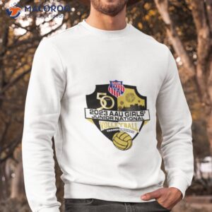 50th aau girls junior national volleyball championships logo shirt sweatshirt